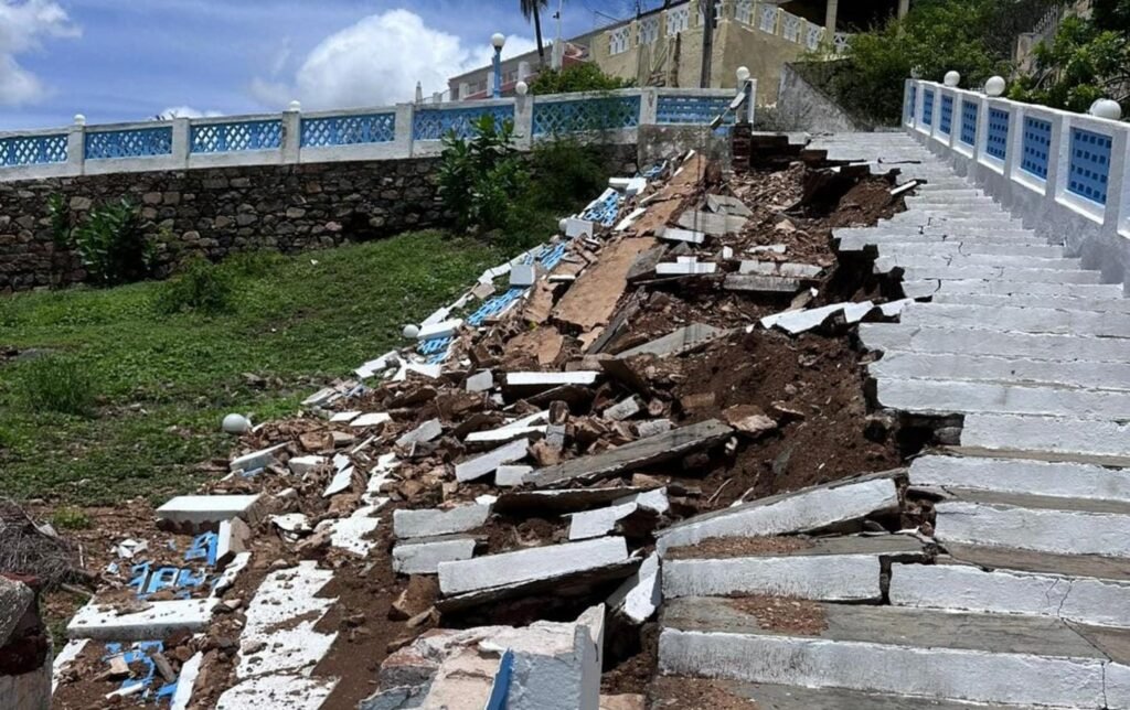Chuvas destruíram ponte, deixaram desabrigados e mobilizaram forças estaduais para reparos e assistência às vítimas