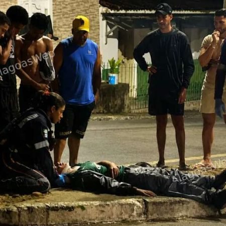 ADOLESCENTE DE 15 ANOS FICA FERIDO APÓS ACIDENTE DE MOTO