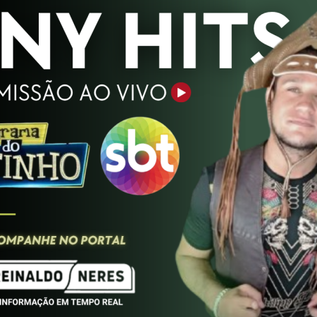 TONY HITS NO SBT: TRANSMISSÃO AO VIVO DO PROGRAMA DO RATINHO – ACOMPANHE AGORA PELO PORTAL REINALDO REINALDO NERES (CONFIRA)