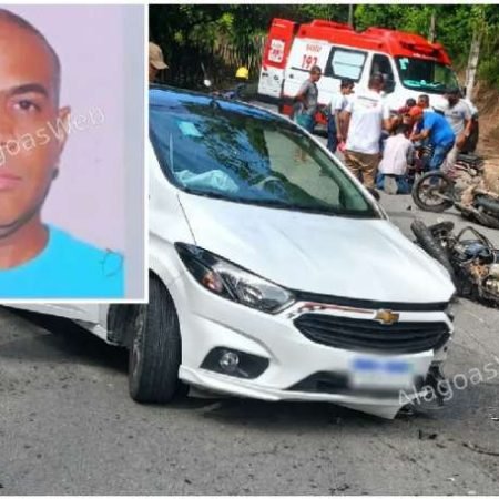 MANOBRA EM ALTA VELOCIDADE CAUSA ACIDENTE E DEIXA HOMEM FERIDO