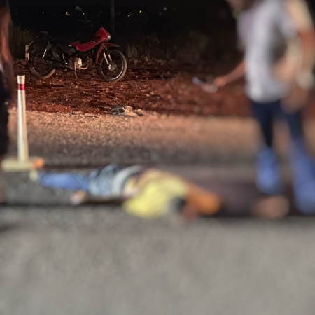 PEDESTRE MORRE APÓS SER ATINGIDO POR MOTO E CARRO EM RODOVIA ESTADUAL