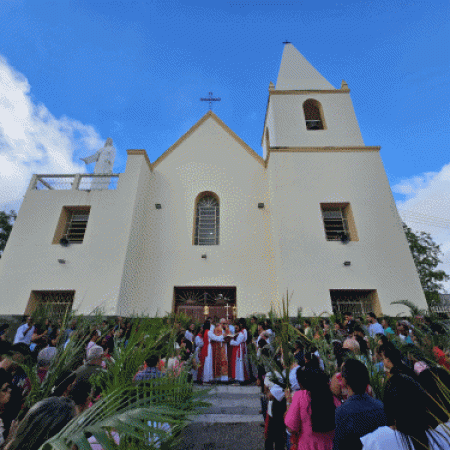 COBERTURA DE FOTOS E VÍDEOS – DOMINGO DE RAMOS NA CAPELA DE SANTO ANTÔNIO NO BAIRRO PEDRA VELHA E NA IGREJA MATRIZ – PROCISSÕES (29/03/2026) EM DELMIRO GOUVEIA – (EXCLUSIVIDADE DO REINALDO NERES – CONFIRA)