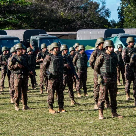 TROPA FEDERAL VAI REFORÇAR A SEGURANÇA NO 1º TURNO DAS ELEIÇÕES