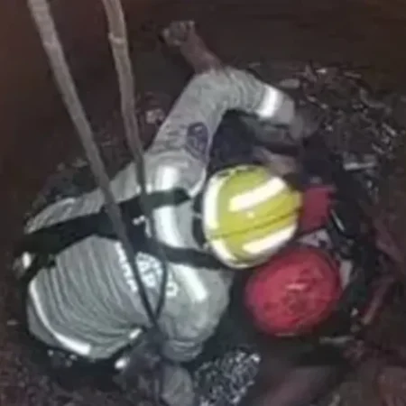 HOMEM CAI EM POÇO SEM ÁGUA COM CERCA DE SEIS METROS DE PROFUNDIDADE
