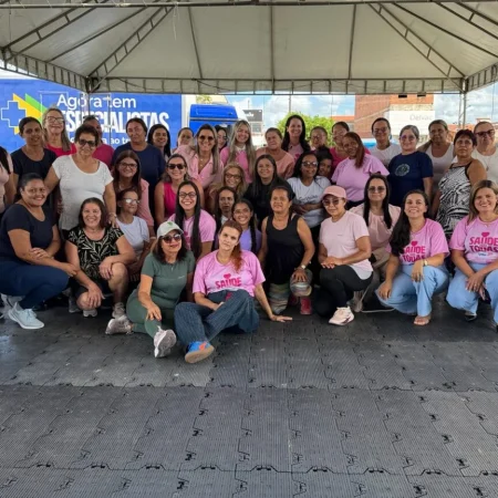 DIA INTERNACIONAL DA MULHER É MARCADO POR ACOLHIMENTO E CUIDADOS NA CARRETA DA SAÚDE EM DELMIRO GOUVEIA