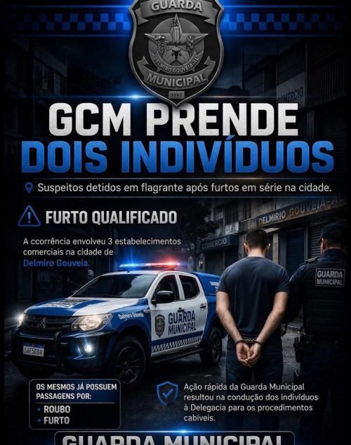 AÇÃO RÁPIDA DA GUARDA MUNICIPAL DE DELMIRO GOUVEIA
