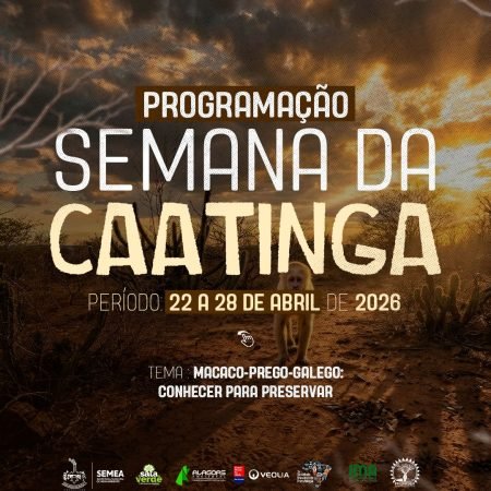 DELMIRO GOUVEIA REALIZARÁ SEMANA DA CAATINGA COM FOCO NA PRESERVAÇÃO DO MACACO-PREGO-GALEGO