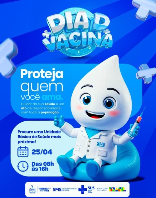 DELMIRO GOUVEIA REALIZA DIA D DE VACINAÇÃO NESTE SÁBADO, EM 11 POSTOS DE SAÚDE