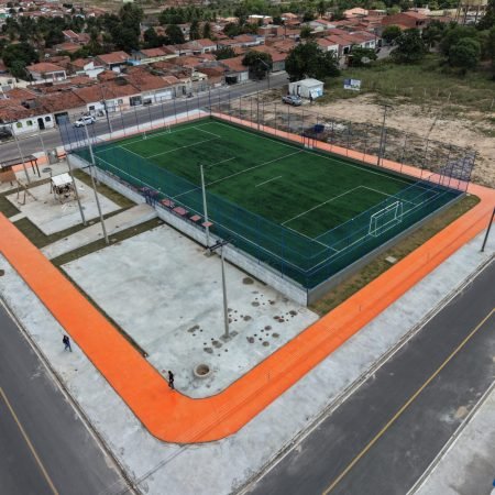 COM OBRAS QUASE 100% FINALIZADAS, PRIMEIRO CENTRO ESPORTIVO COMUNITÁRIO DE DELMIRO GOUVEIA SERÁ INAUGURADO NOS PRÓXIMOS DIAS