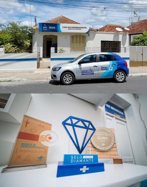 CASA DO EMPREENDEDOR DE DELMIRO GOUVEIA CONQUISTA SELO DIAMANTE EM PREMIAÇÃO NACIONAL DO SEBRAE