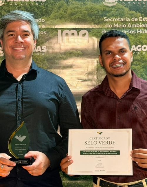 MUNICÍPIO DE DELMIRO GOUVEIA RECEBE CERTIFICAÇÃO SELO VERDE POR BOAS PRÁTICAS EM GESTÃO AMBIENTAL