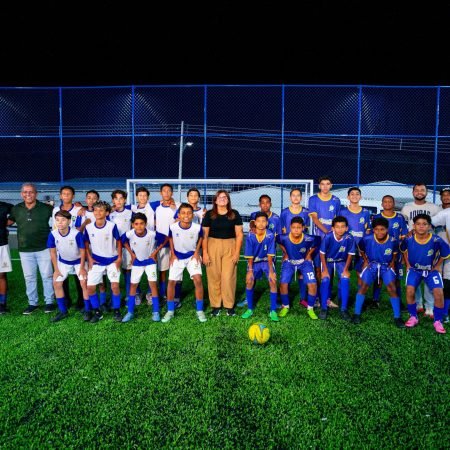 PREFEITA ZIANE COSTA ENTREGA O PRIMEIRO CENTRO ESPORTIVO COMUNITÁRIO DE DELMIRO GOUVEIA