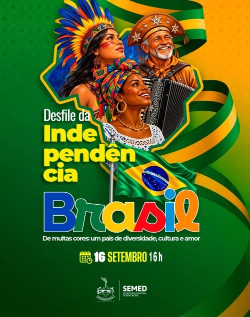 DELMIRO GOUVEIA REALIZA DESFILE DA INDEPENDÊNCIA COM TEMA FOCADO NA DIVERSIDADE E CULTURA NACIONAL NESTA QUARTA-FEIRA