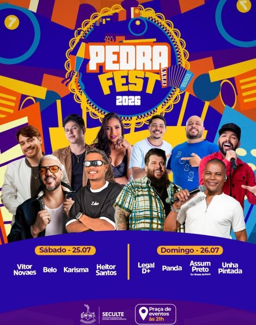 DELMIRO GOUVEIA SE PREPARA PARA O PEDRA FEST 2026; GRANDE FESTA PROMETE MOVIMENTAR ECONOMIA E TURISMO NO SERTÃO