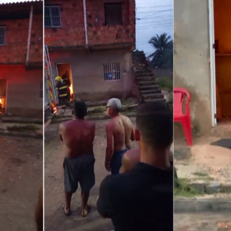 VAZAMENTO EM GÁS DE COZINHA PROVOCA INCÊNDIO EM RESIDÊNCIA