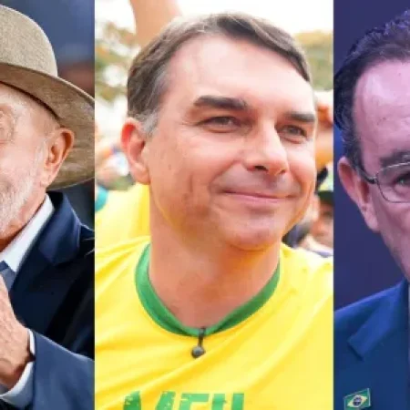 NEXUS/BTG: FLÁVIO E CURY FICAM NUMERICAMENTE À FRENTE DE LULA NO 2º TURNO