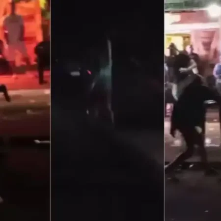 MULHER TOMA ARMA DE POLICIAL MILITAR DE FOLGA E FAZ DISPAROS EM RUA DURANTE CONFUSÃO