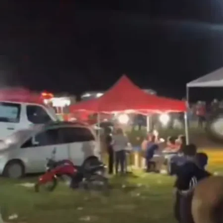 DISPAROS EM FESTA APÓS CAVALGADA DEIXA HOMEM FERIDO