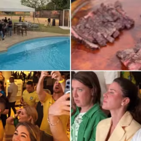 PICANHA, FESTA, TENSÃO E SILÊNCIO: EMPRESÁRIO FILMA BASTIDORES DE FLÁVIO E ALIADOS NA APURAÇÃO