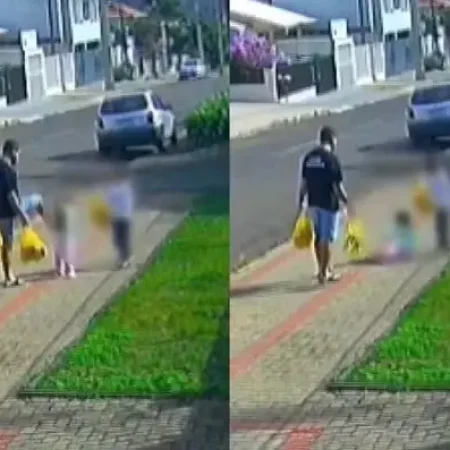 PAI PRESO DISSE QUE CHUTOU FILHA POR CHORO