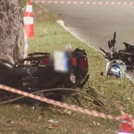 MOTOCICLISTAS MORREM APÓS COLISÃO ENTRE MOTOS
