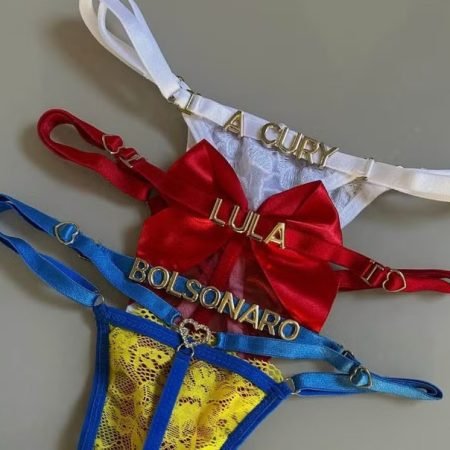 NOMES DE FLÁVIO, LULA, CURY E OUTROS CANDIDATOS VÃO PARAR EM LINGERIES