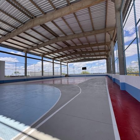 PREFEITURA DE DELMIRO GOUVEIA INAUGURA NOVA QUADRA ESPORTIVA NO POVOADO ALTO BONITO NESTA QUINTA-FEIRA (22)
