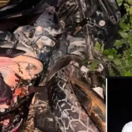 MOTOCICLISTA MORRE APÓS COLISÃO COM PICAPE EM BR