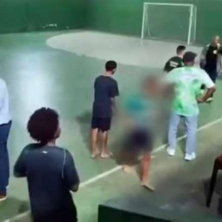 POLÍCIA INVESTIGA CASO DE HOMEM ARMADO EM QUADRA DE FUTSAL