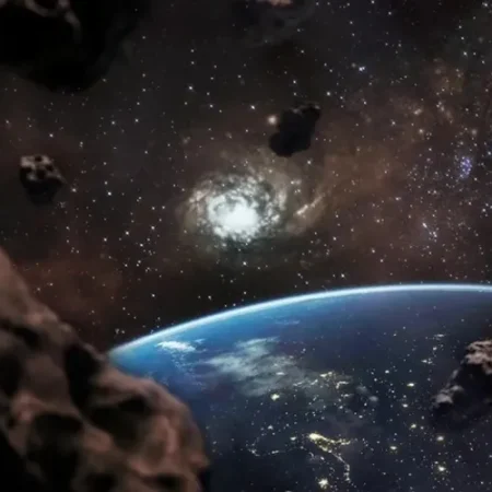 ASTEROIDE DO TAMANHO DE 2 ÔNIBUS PASSARÁ PERTO DA TERRA NESTA SEGUNDA