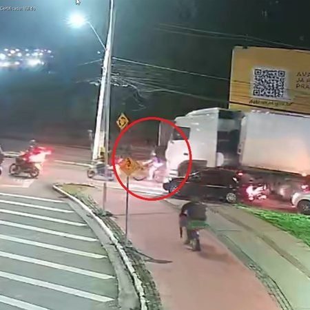 CICLISTA ATROPELADA POR CARRETA NO VIADUTO DA PRF MORRE NO HOSPITAL