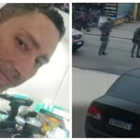 PM MATA HOMEM ENVOLVIDO EM BRIGA DE TRÂNSITO COM 7 TIROS E DEPOIS REZA PARA ELE NÃO MORRER