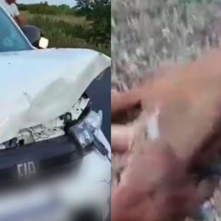 FILHO DO CANTOR NETO ARAÚJO, EX-CAVALEIROS DO FORRÓ, SOFRE ACIDENTE A CAMINHO DO VELÓRIO DO PAI