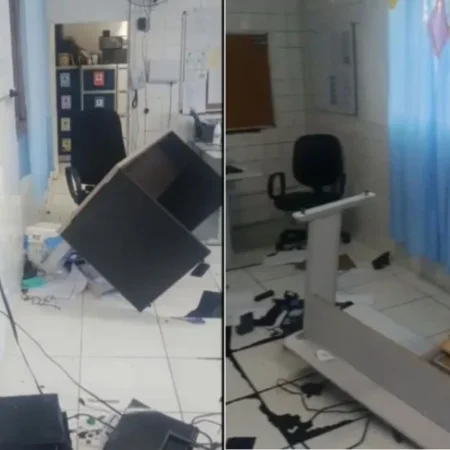 PAI QUE NÃO TINHA AUTORIZAÇÃO PARA BUSCAR FILHA É PRESO APÓS QUEBRAR CRECHE