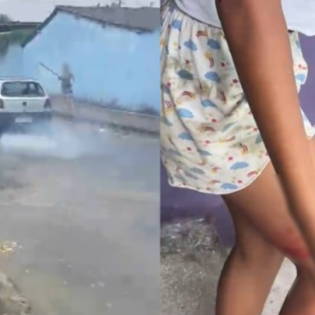 POLÍCIA PRENDE SUSPEITO DE TENTAR ATROPELAR EX-COMPANHEIRA E FERIR FAMILIARES