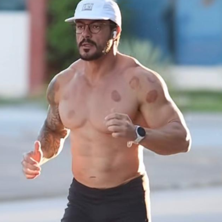 CÂMERA FLAGRA MOMENTO EM QUE FISICULTURISTA É ATROPELADO DURANTE CORRIDA