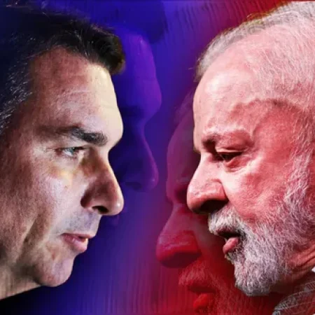 FLÁVIO TEM 46,4% E LULA 46,2% NO 2º TURNO, INDICA ATLASINTEL