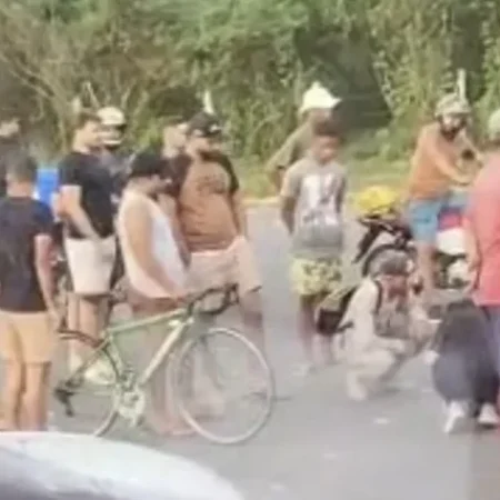 MOTOCICLISTA FICA FERIDO APÓS COLISÃO COM CARRO EM CURVA DA AL-115