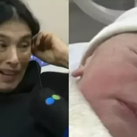 MULHER DÁ À LUZ PELA PRIMEIRA VEZ AOS 62 ANOS E BATE RECORDE