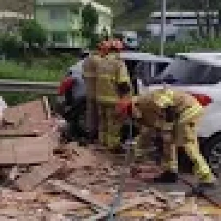 CINCO PESSOAS MORREM EM ACIDENTE ENTRE VEÍCULOS NA BR-393