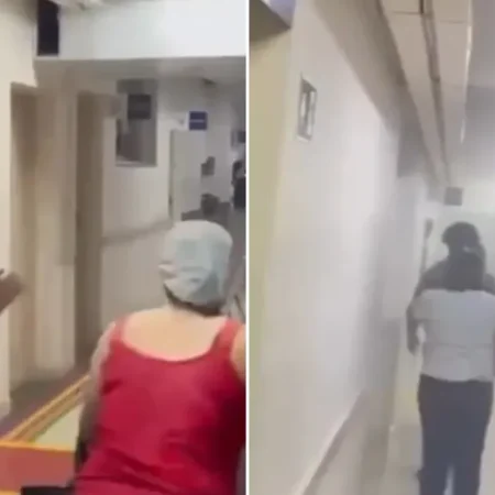 INCÊNDIO EM HOSPITAL PROVOCA CORRERIA E RETIRADA DE PACIENTES