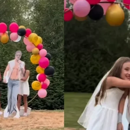 MENINA DE 11 ANOS VIRALIZA AO COMEMORAR ANIVERSÁRIO COM TEMA DE CASAMENTO