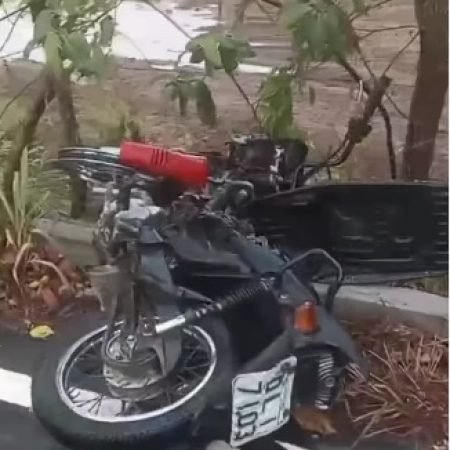 MOTOCICLISTA MORRE APÓS GRAVE ACIDENTE NA AL-210