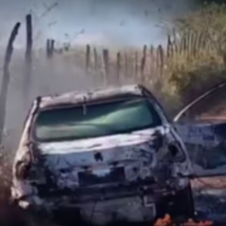 MOTORISTA DE APLICATIVO SIMULA ASSALTO E INCENDEIA O PRÓPRIO CARRO NO INTERIOR DE SERGIPE 