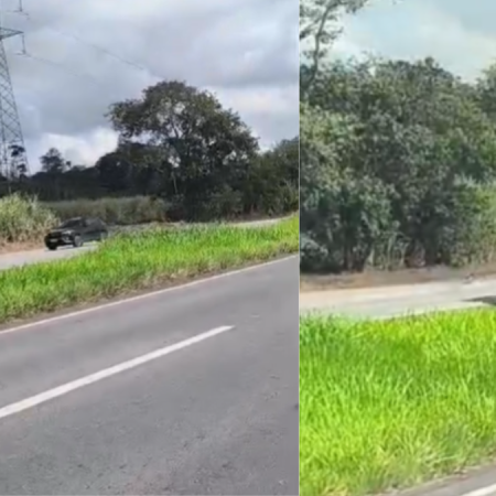 HOMEM DE 71 ANOS MORRE APÓS COLISÃO COM CARRO NA BR-104