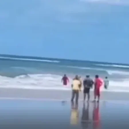 PAI MORRE AO TENTAR SALVAR FILHO DE AFOGAMENTO NA PRAIA DA LAGOA DO PAU, EM CORURIPE