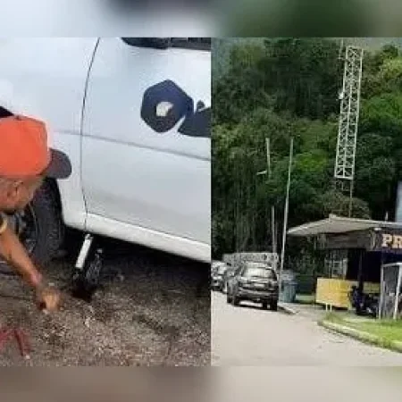 MOTORISTA COM PNEU FURADO PEDE AJUDA À PRF PARA TROCAR O ESTEPE E ACABA MULTADO; VEJA O MOTIVO