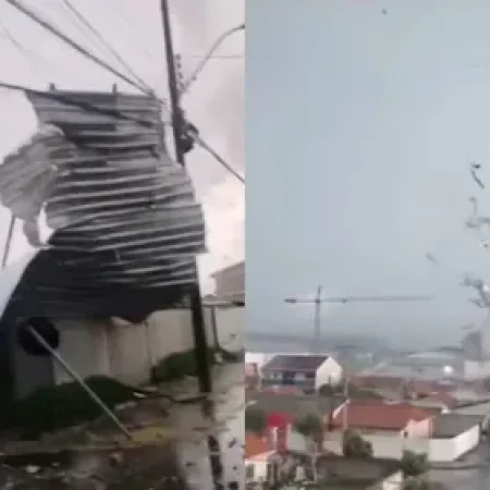 DOIS TORNADOS ATINGEM CIDADES DO PARANÁ EM MENOS DE 24 HORAS
