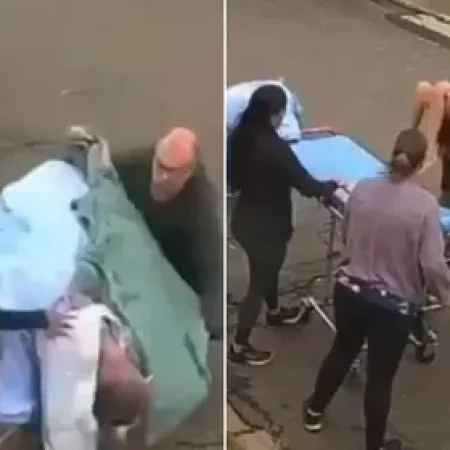 QUEDA: PACIENTE QUE CAIU DE MACA DURANTE TRANSPORTE PARA AMBULÂNCIA MORRE