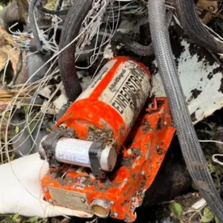 CAIXA-PRETA DE HELICÓPTERO QUE CAIU COM RICK É LEVADA PARA BRASÍLIA